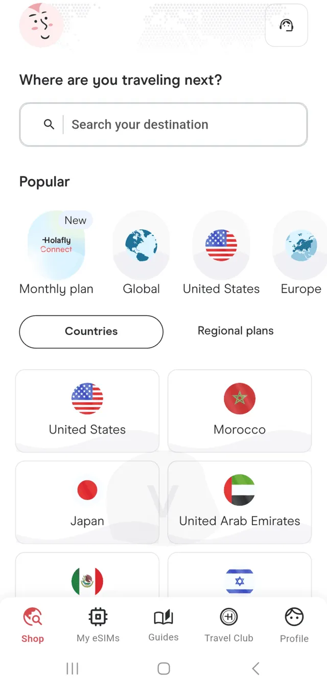 Holafly application