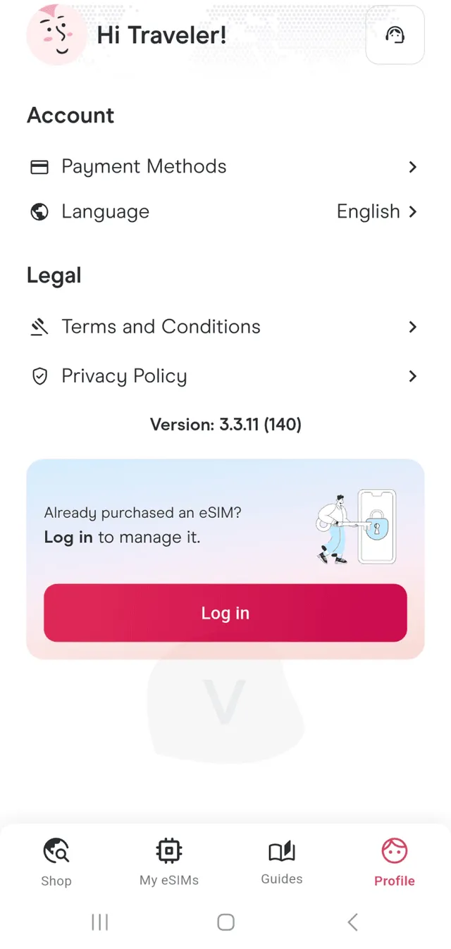 Holafly application