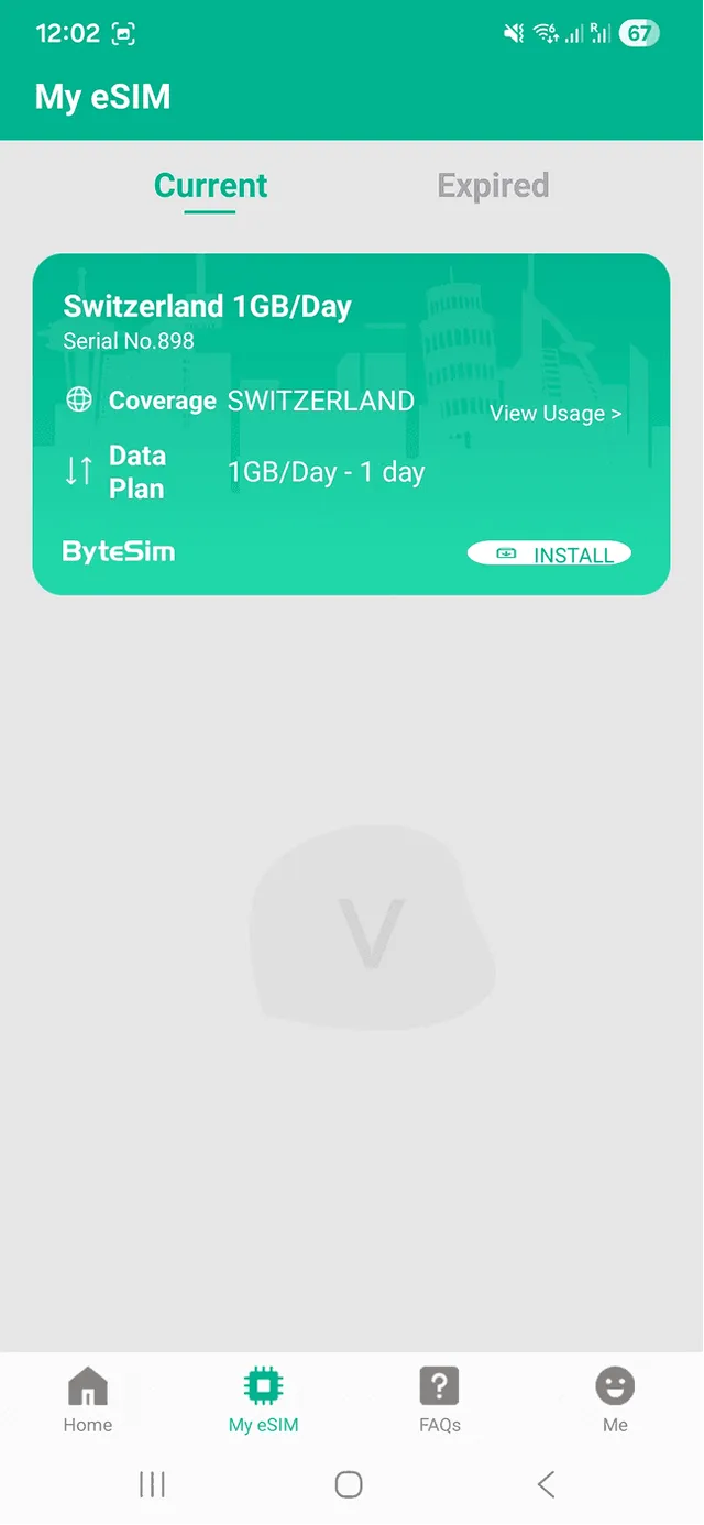 Příklad aplikace ByteSIM 3