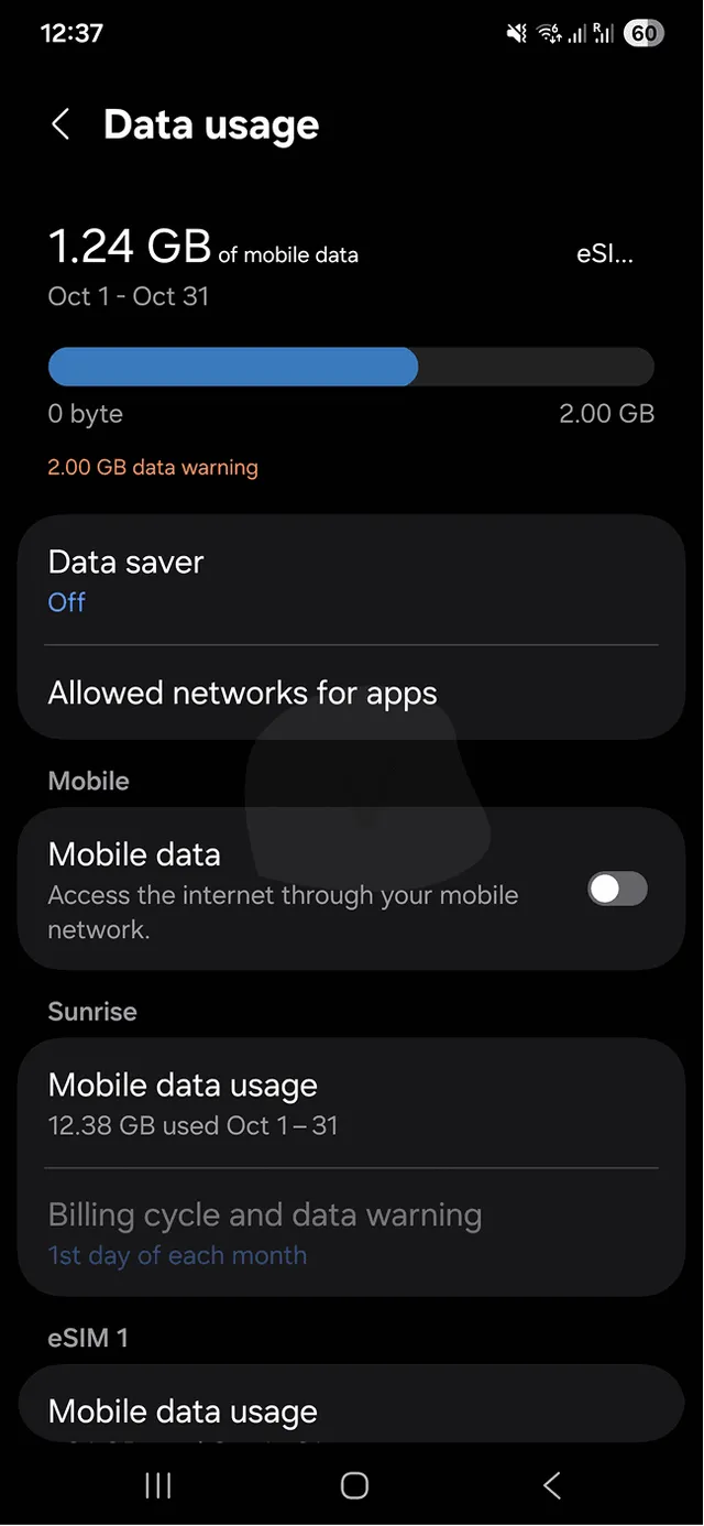 Test rychlosti ByteSIM 4