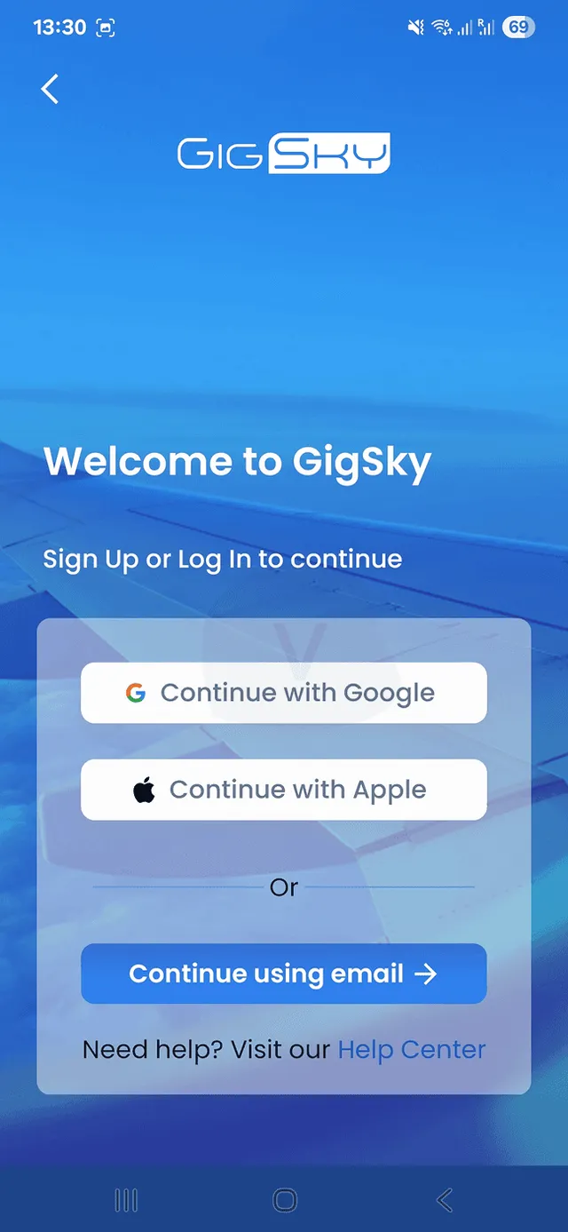 Proces zakupu GigSky eSIM 1