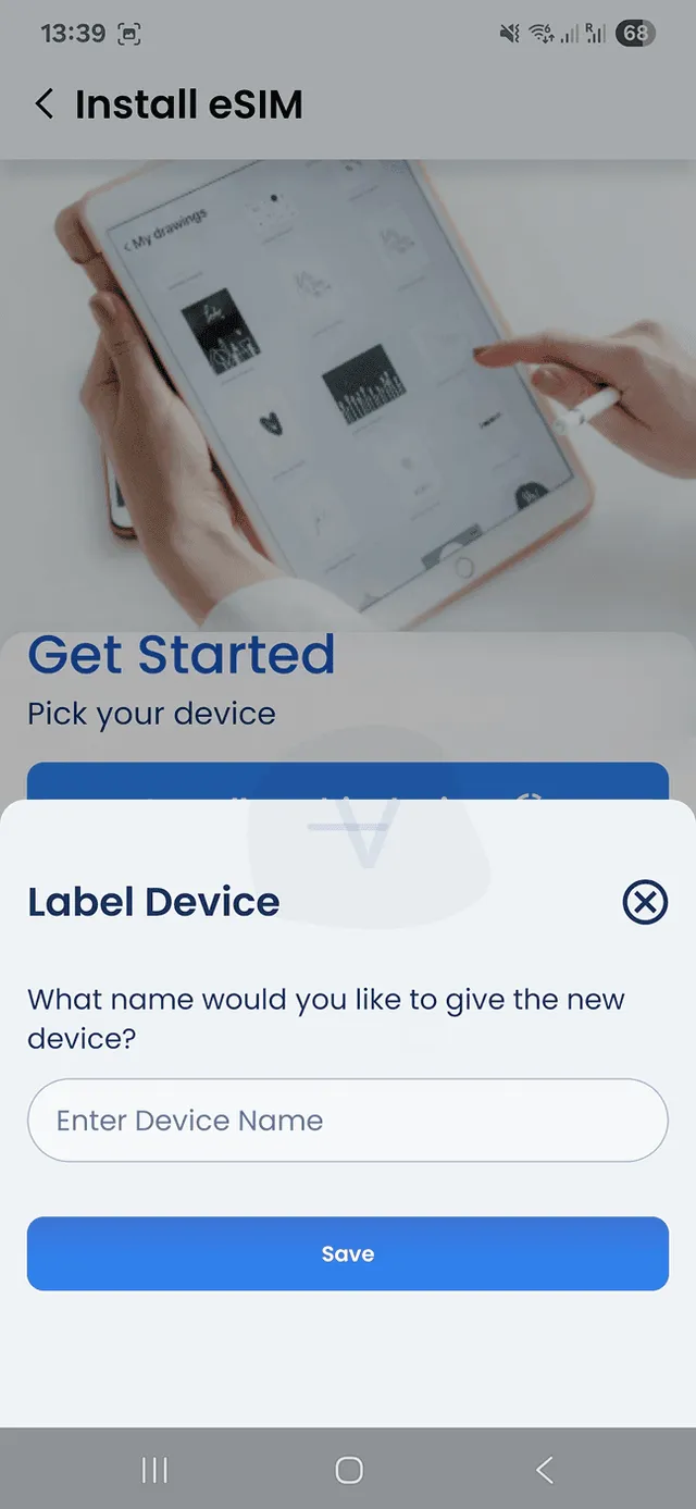 Instalacja GigSky eSIM 2