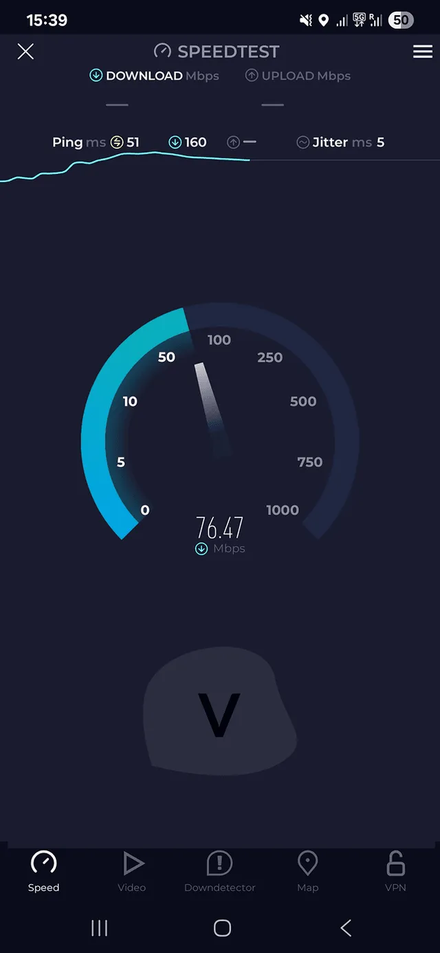 Speed test Global YO eSIM 1