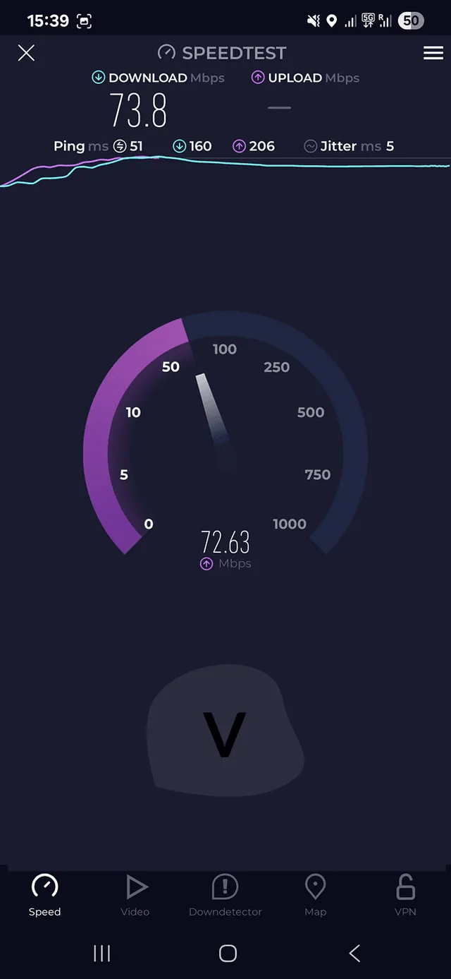 Speed test Global YO eSIM 2