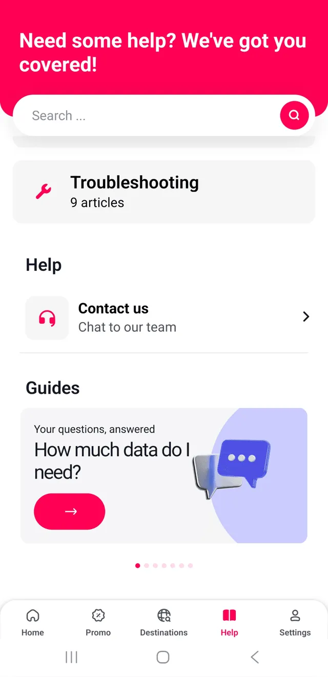 GoMoWorld customer support test 1