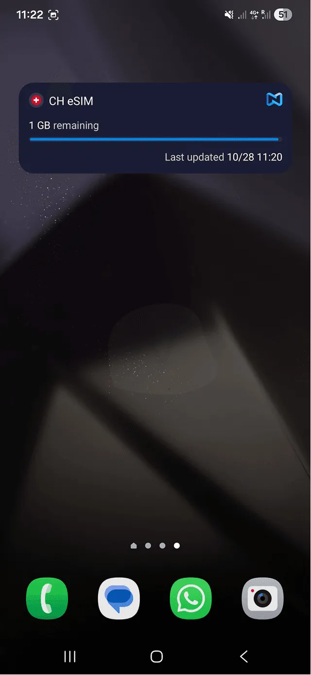 Nomad eSIM Speed Test 5