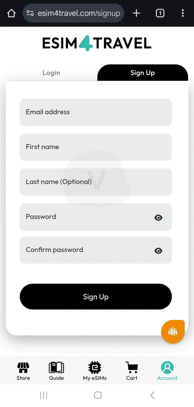 Order eSIM data eSIM4Travel