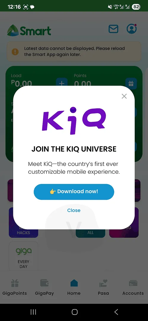SMART eSIM APP test 12