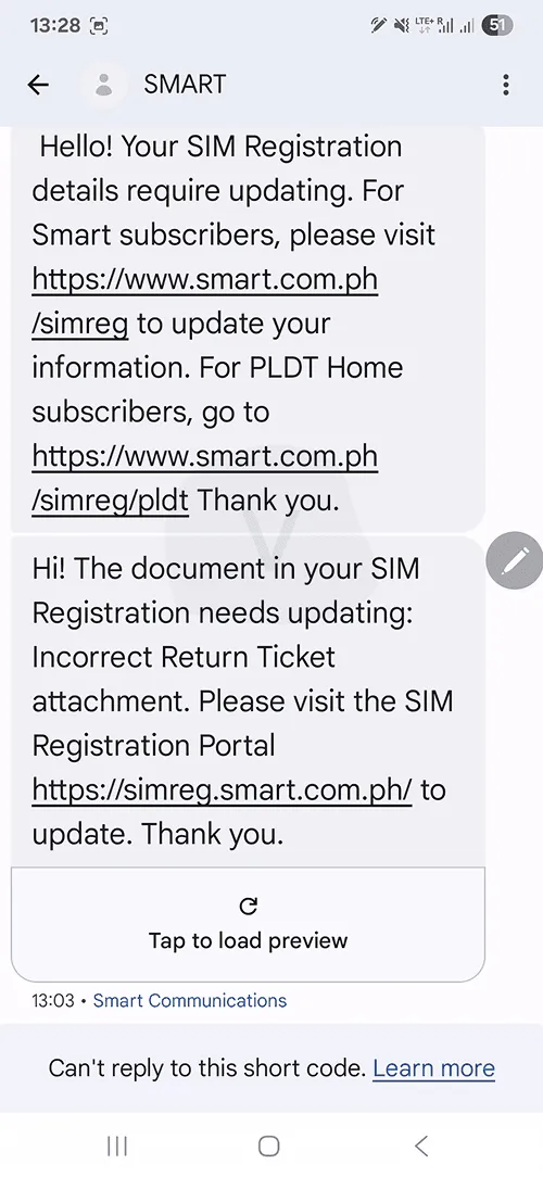 SMART eSIM Registration 10