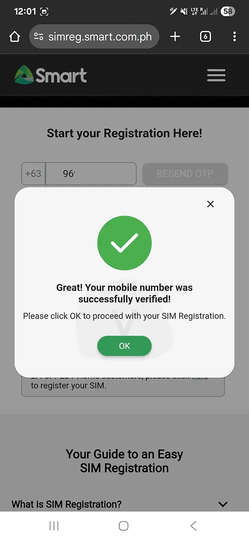 SMART eSIM Registration 2