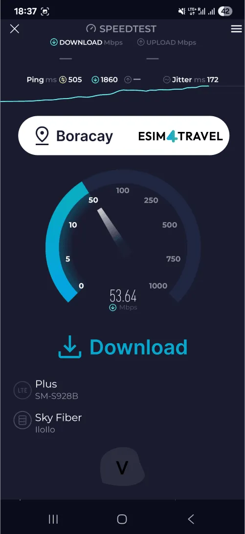 SMART eSIM Speed eSIM 4 Travel Boracay download