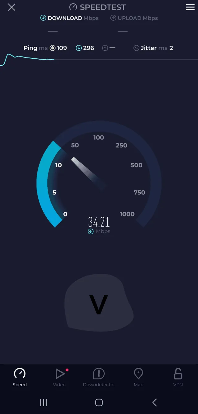 Holafly eSIM speed test