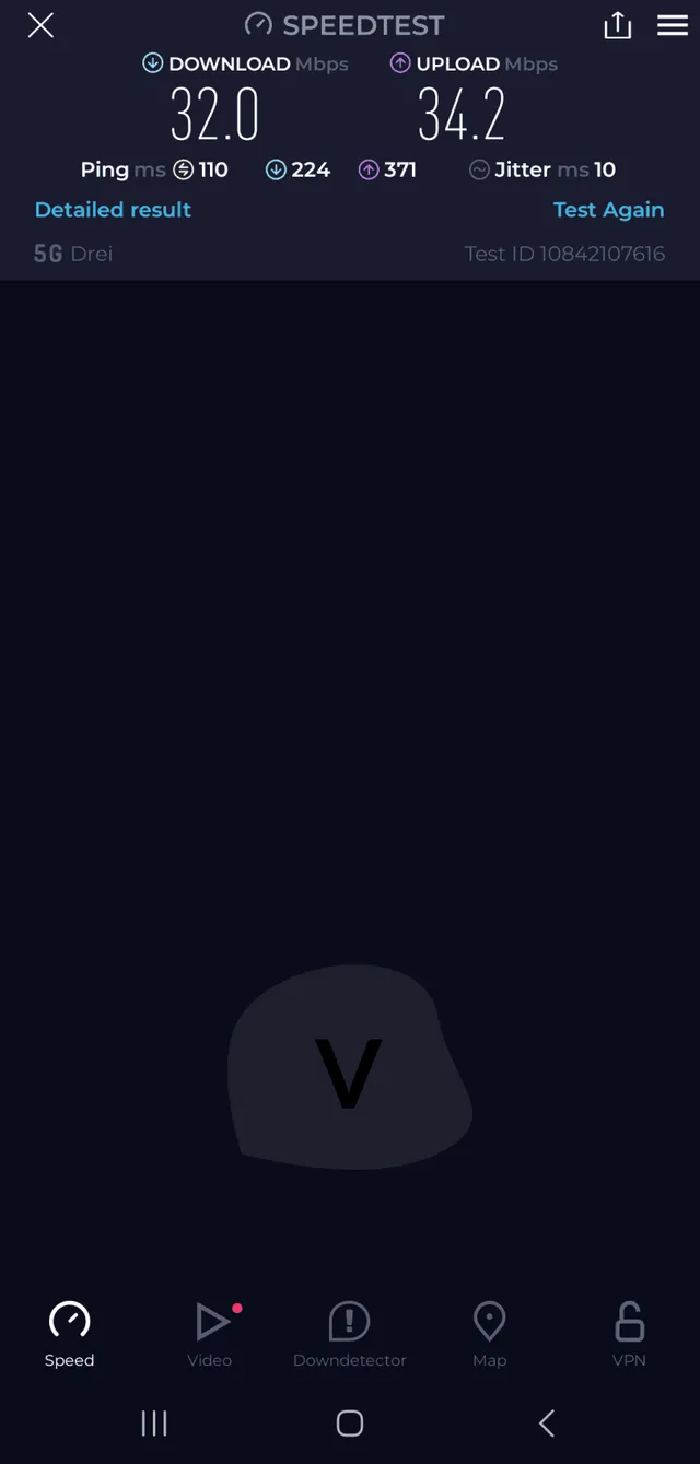 Holafly eSIM speed test